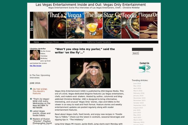 vegasonlyentertainment.com site used Sliding Door