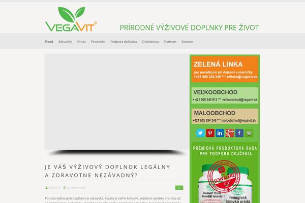 Nature theme site design template sample