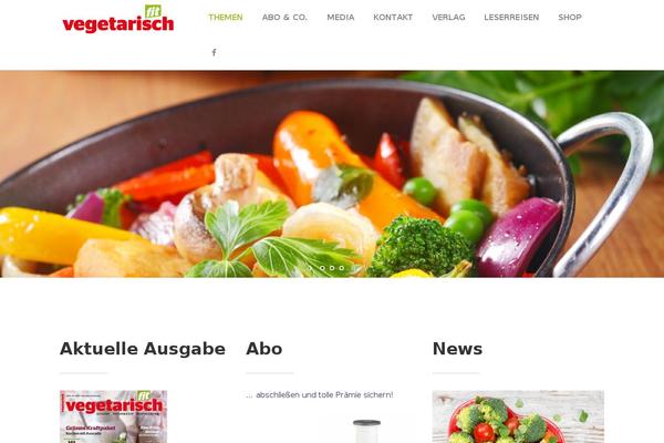 Craft theme site design template sample