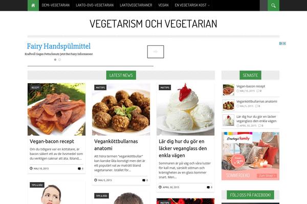 Nadia theme site design template sample