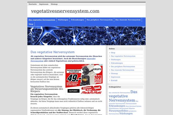 zeeMagazine theme site design template sample