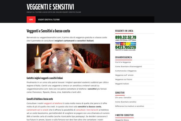 Hiero theme site design template sample