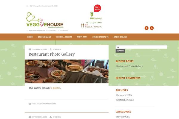 Restaurateur theme site design template sample