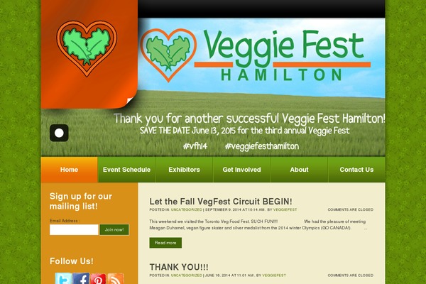 Site using Awesome Social Icons plugin