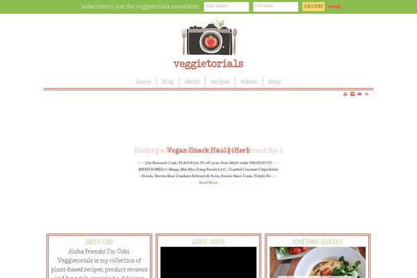 veggietorials.com site used Jds