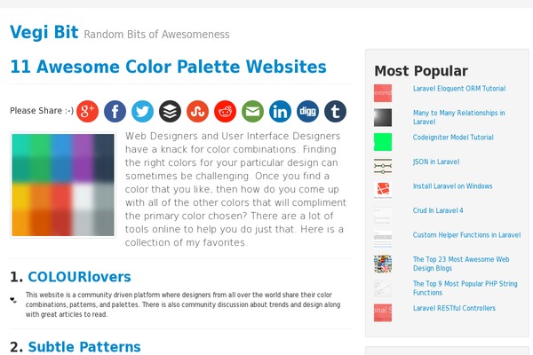 Site using Prismatic plugin