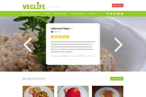 Basil theme site design template sample