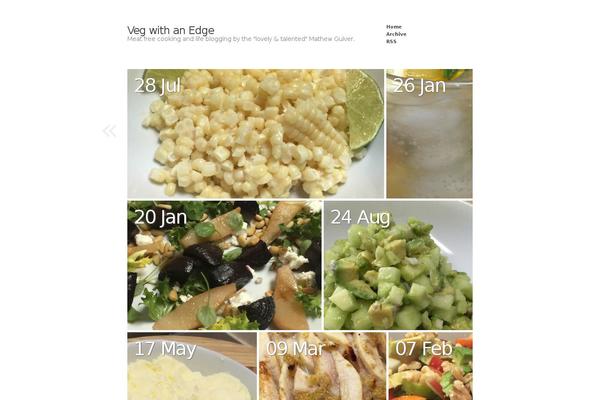 AutoFocus theme site design template sample