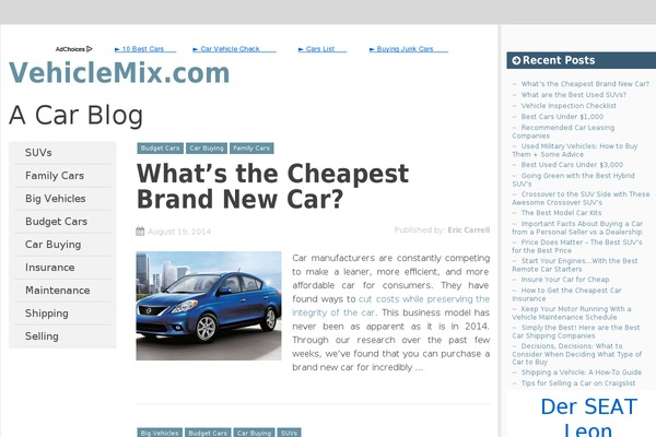 SmartAdapt theme site design template sample