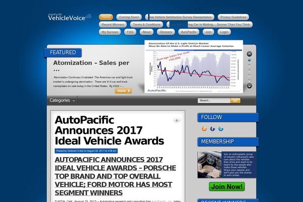 DeepBlue theme site design template sample
