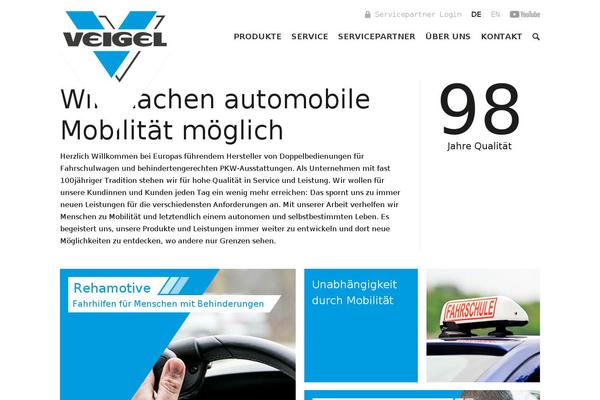 Site using MultilingualPress plugin