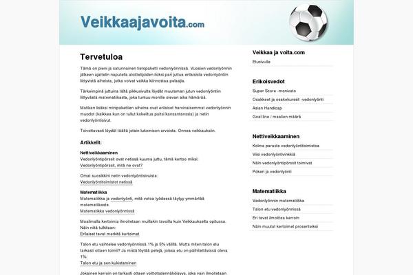 Nameless theme site design template sample