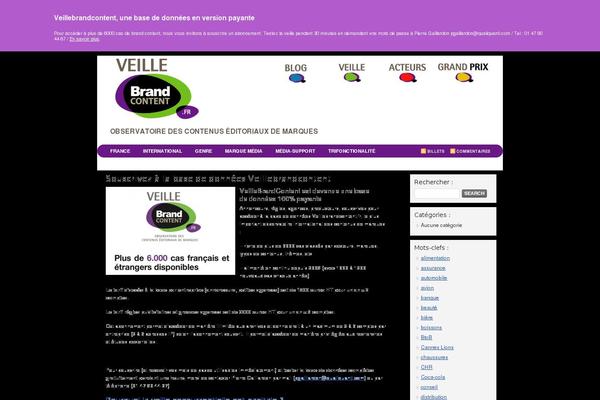 veillebrandcontent.fr site used Core