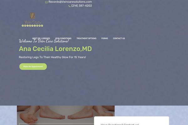 veincaresolutions.com site used Hantus-personal