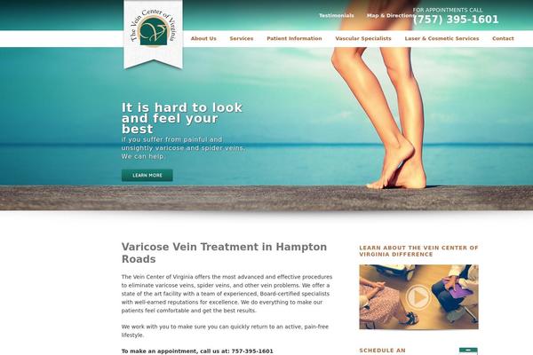 Custom theme site design template sample