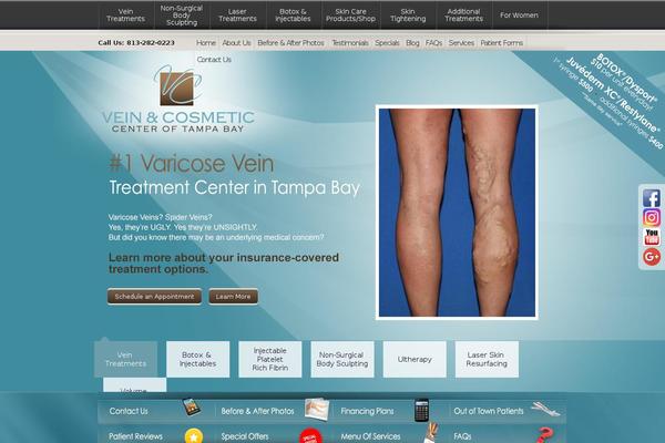 veincentertampa.com site used Veincentertampa_2014