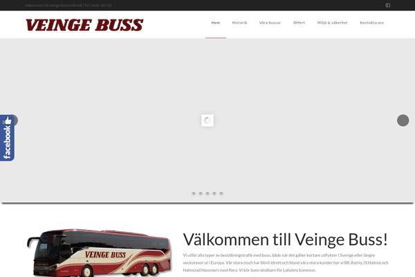 Site using Soslider-social-slider plugin