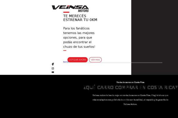 Storefront theme site design template sample