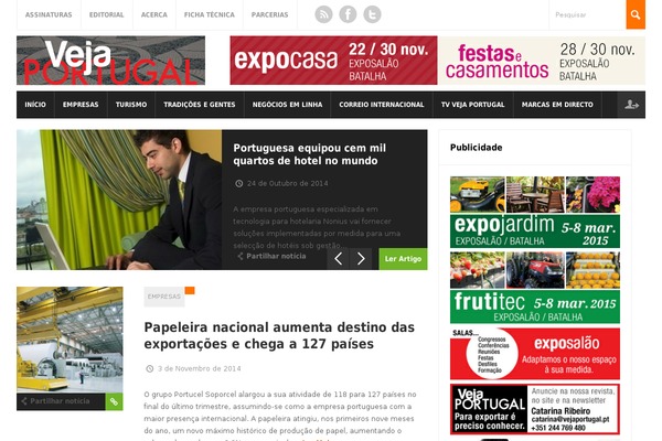 vejaportugal.pt site used Inovve