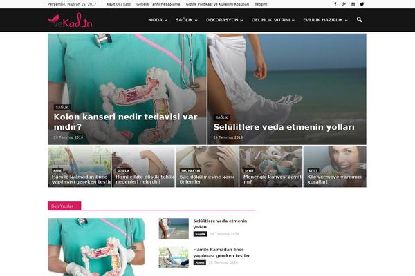 Newspaper theme site design template sample