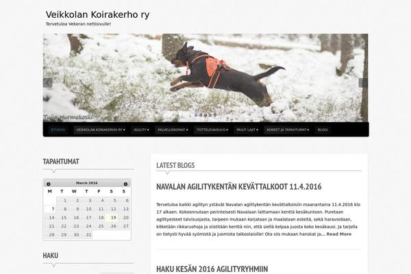 Site using Event Geek plugin