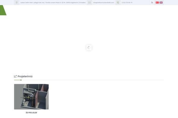 Denge theme site design template sample