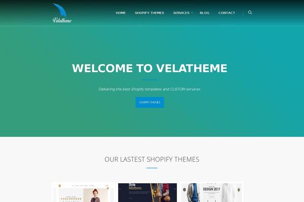 Salient theme site design template sample