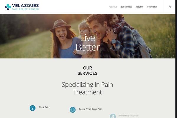 Uncode theme site design template sample