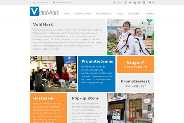 veldmark.nl site used Veldmark