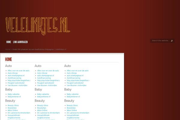 TheStyle theme site design template sample