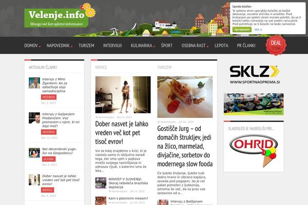 CrossRoad theme site design template sample