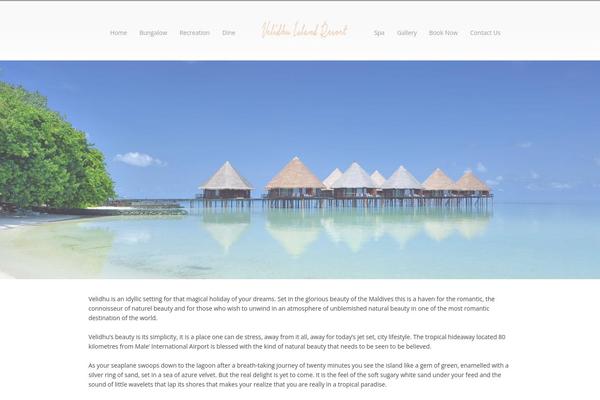velidhu.com.mv site used Princess