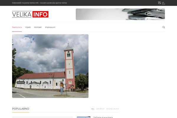 Gillion theme site design template sample