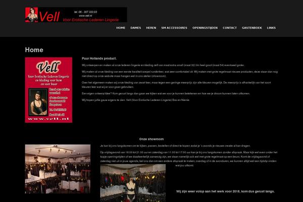 SKT Black theme site design template sample