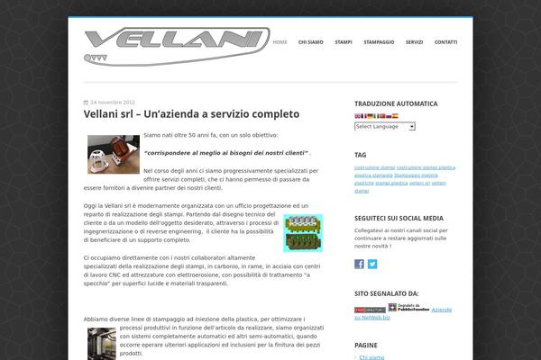 Enterprise Lite theme site design template sample