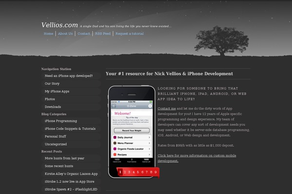 russo theme websites examples