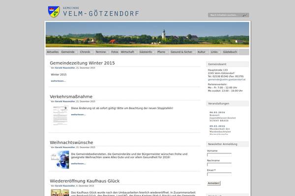 Panorama theme site design template sample