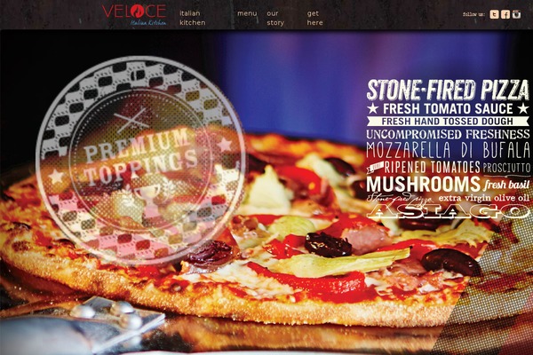 veloceitaliankitchen.com site used Veloce