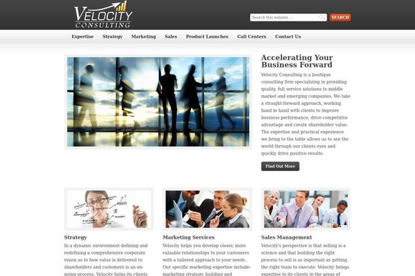 Argent theme site design template sample