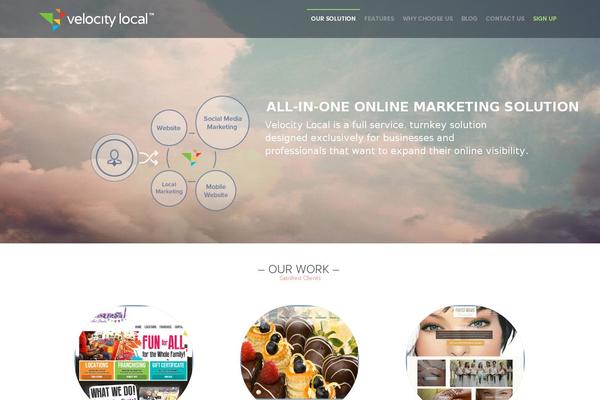 Site using WP Parallax Content Slider plugin
