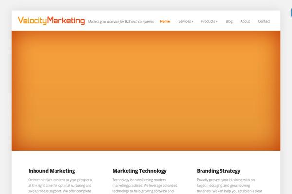 Foxy theme site design template sample