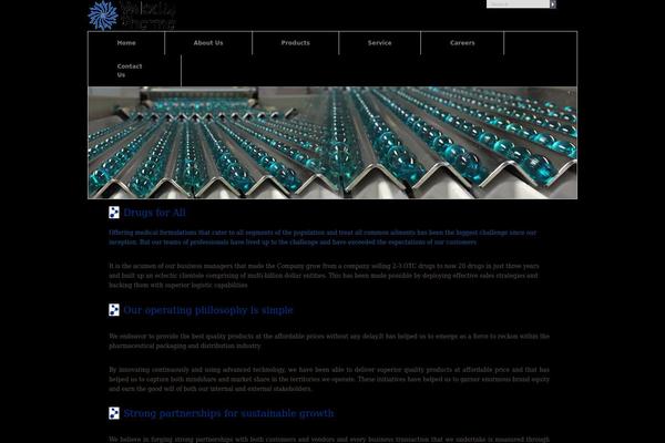 Medical theme site design template sample
