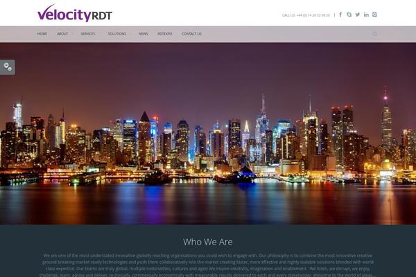 Site using Ditty News Ticker plugin