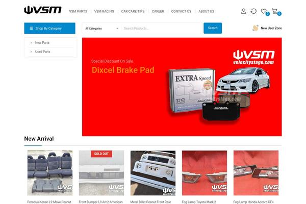 velocitystage.com site used KartPul