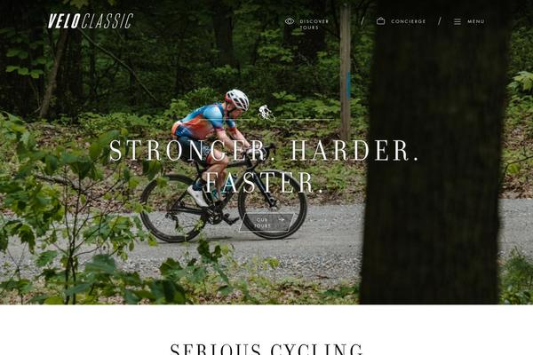Velo theme site design template sample