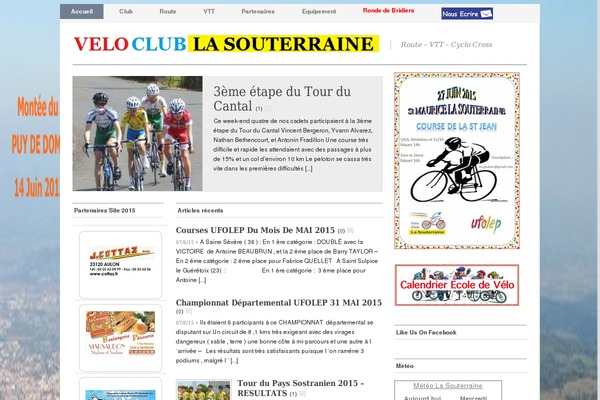 veloclub-lasouterraine.com site used Mimbo