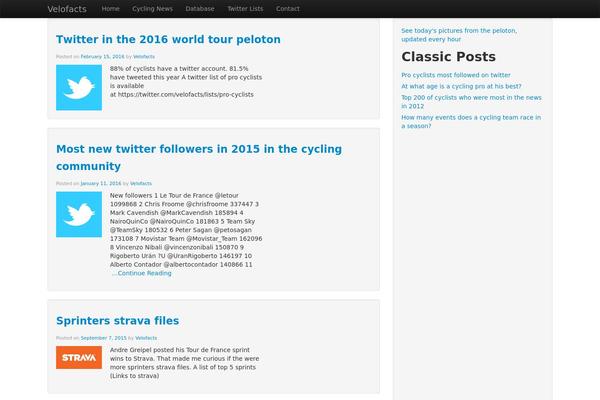 Ignite theme site design template sample