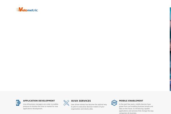 Trendy theme site design template sample