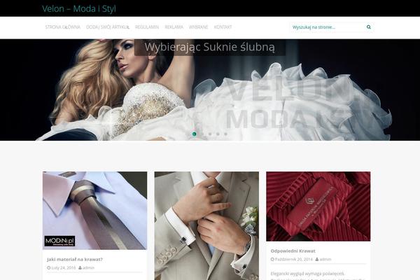 Inkness theme site design template sample