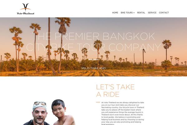 Roots theme site design template sample